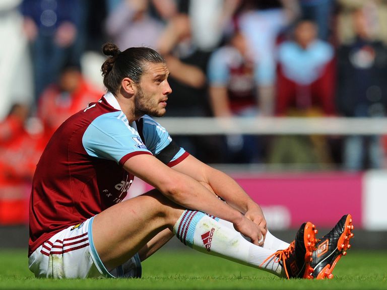 Andy Carroll: Has picked up an ankle injury