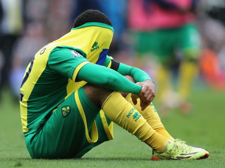 The table and fixture list make worrying reading for Norwich