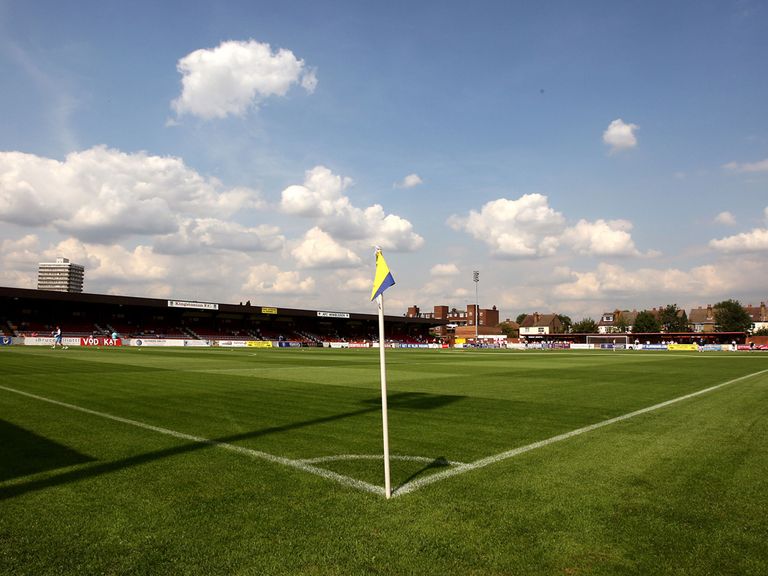 A general view of Kingsmeadow football stadium
