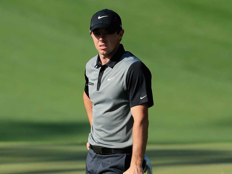 Rory McIlroy: Holed a clutch putt at 18 just to make the weekend