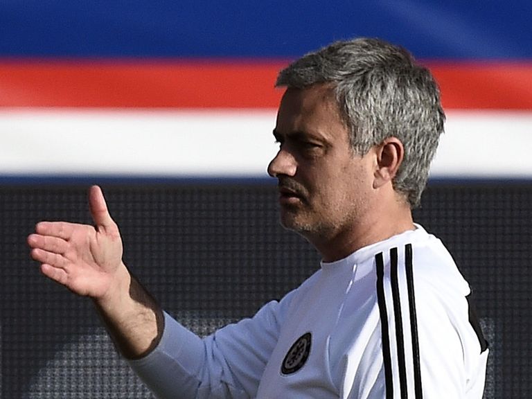 Jose Mourinho: Preparing his side to face PSG