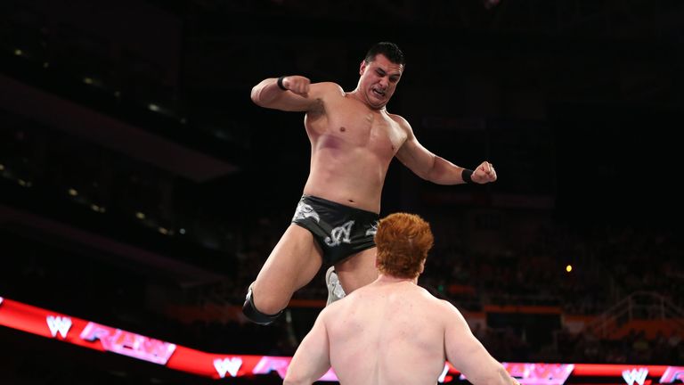 Alberto Del Rio and Sheamus got physical on Main Event