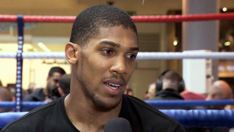 Anthony Joshua: Will not drop pace against Legg