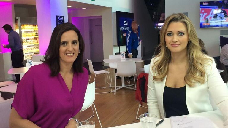 Karen Pickering discussed a wide range of issues on Sportswomen this week