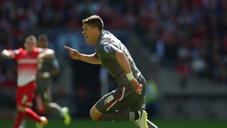 Alex Revell: Thrilled with his goals