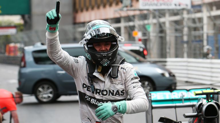 Nico Rosberg: Won in Monaco