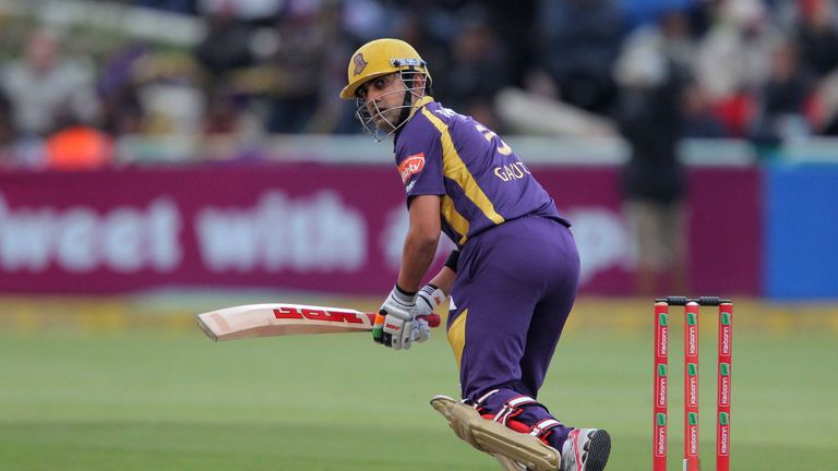 Gautam Gambhir: Lifted the trophy after his team chased down a target of 200