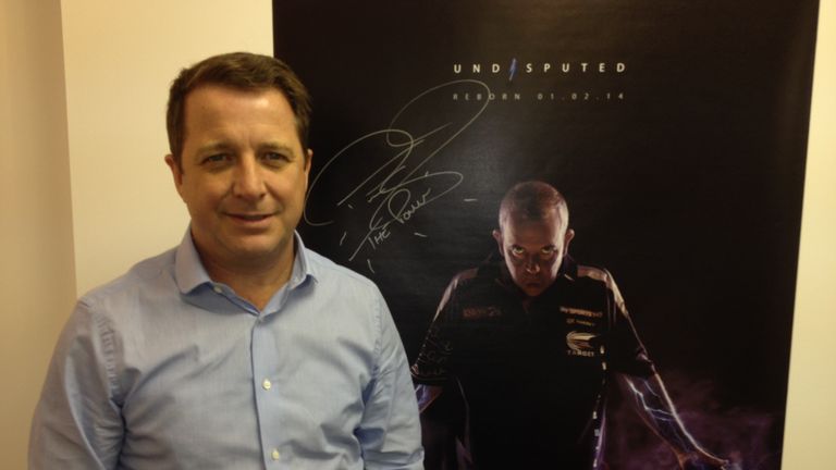 Garry Plummer: has redesigned Phil Taylor's darts