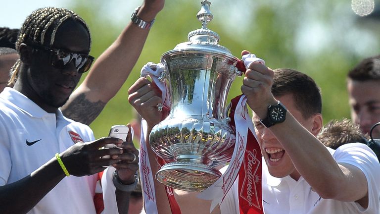Bacary Sagna: Helped Arsenal to FA Cup win