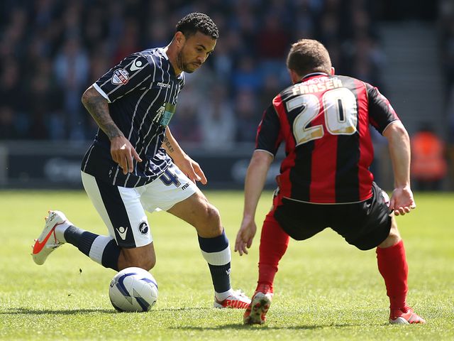 Carlos Edwards in action for Millwall