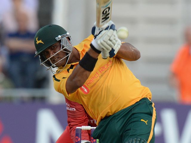 Samit Patel put on another display of big hitting