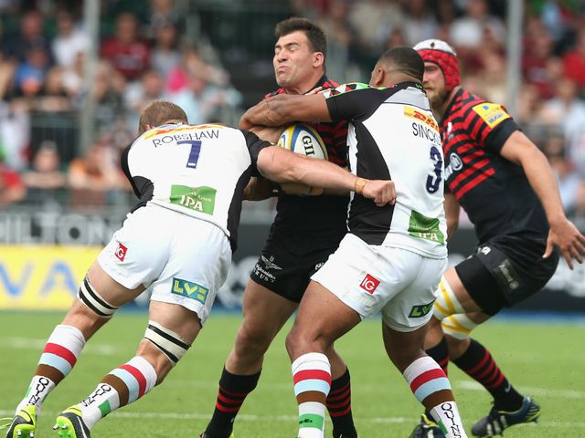 Schalk Brits finds his progress halted