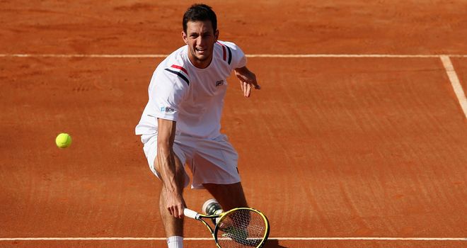 James Ward: Lives to fight another qualifying round at Roland Garros
