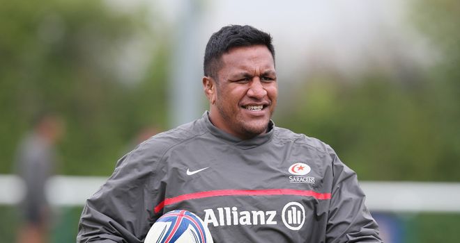 Mako Vunipola: Saracens forward facing scan