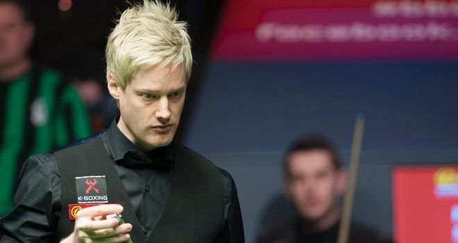 Neil Robertson: through to the last four in China