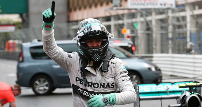 Nico Rosberg: Won in Monaco