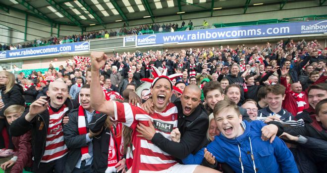 Mickael Antoine-Curier: Celebrating a new one-year deal at Hamilton