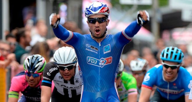 Nacer Bouhanni won his second stage of the race