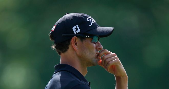Adam Scott: Disappointing start to life as world No 1