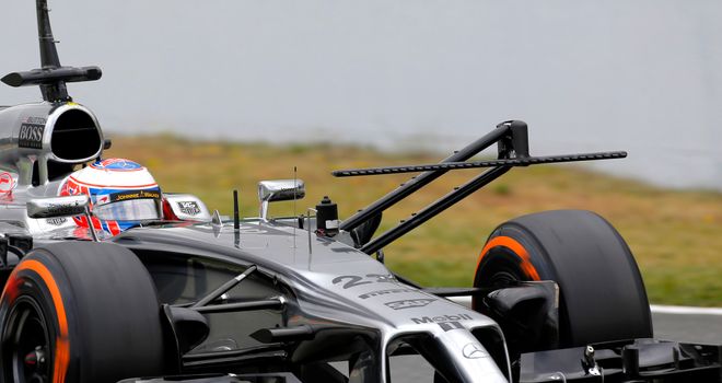 McLaren are completing plenty of running at this week's Barcelona test