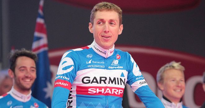 Dan Martin had been all smiles at the Giro d'Italia team presentation on Thursday