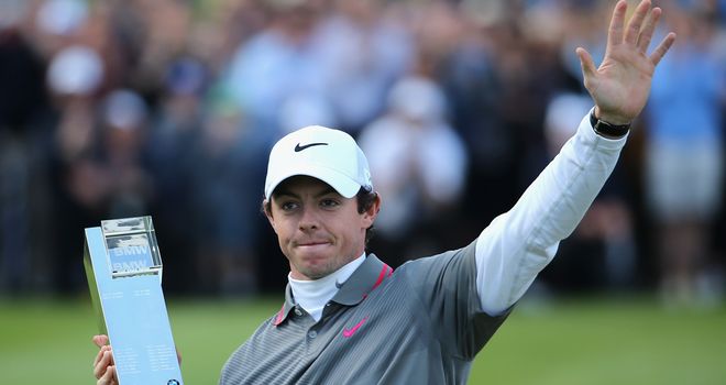 Rory McIlroy: started the day seven shots behind Thomas Bjorn