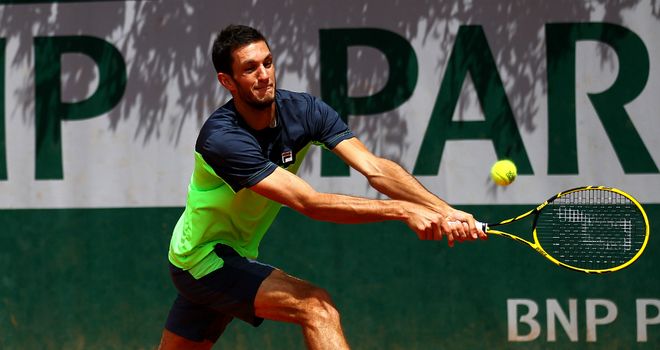 James Ward: Ended Britain's 41-year wait for a male qualifier at the French Open