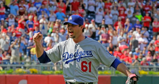 Josh Beckett: Celebrates the first 'no-hitter' of his career