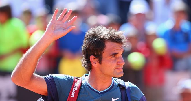 Roger Federer: Fought back in the third set but was still beaten in the tie-break