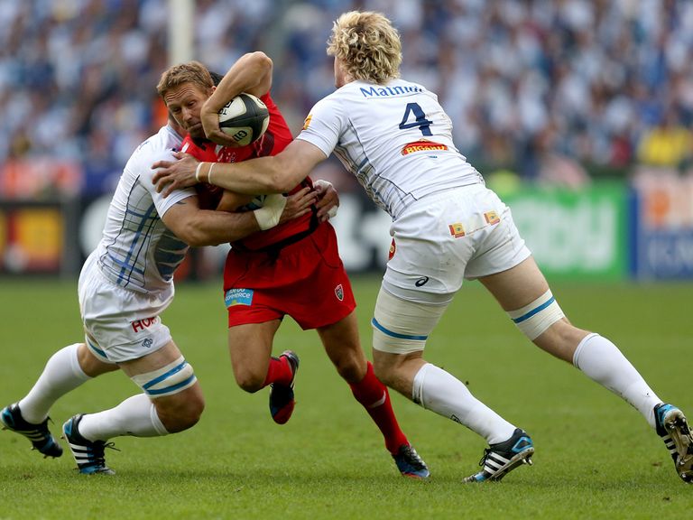 Jonny Wilkinson in action during his final match