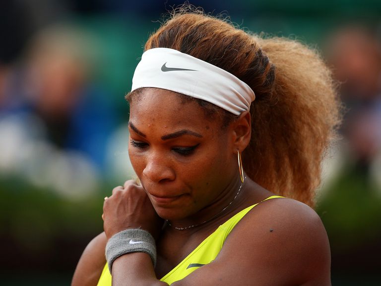 Serena Williams: Suffered a shock defeat in Paris