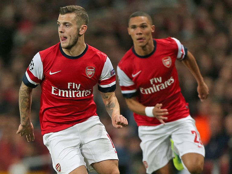 Jack Wilshere: Could make an appearance at the weekend