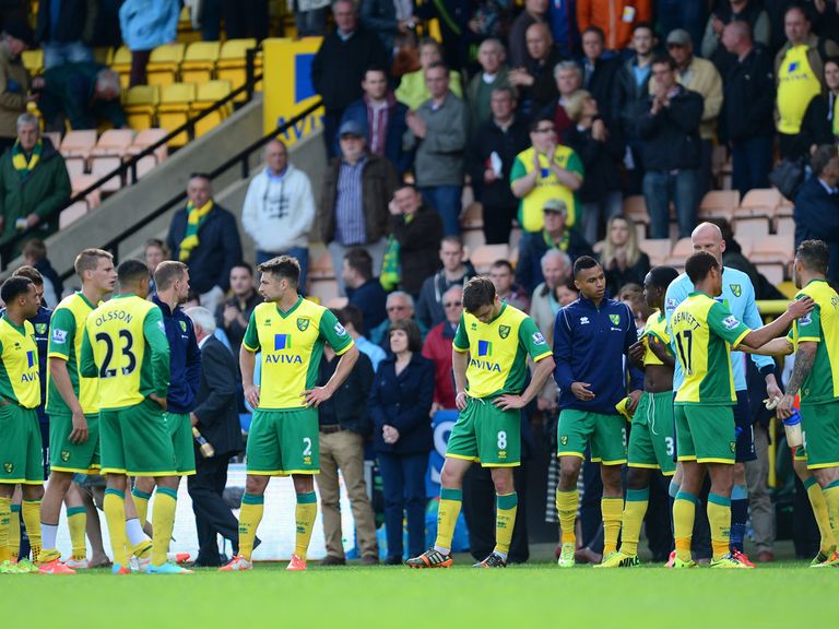 Norwich City will look to bounce straight back to the top flight