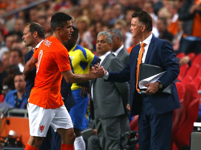 Robin van Persie: Called upon by Dutch national coach Louis van Gaal