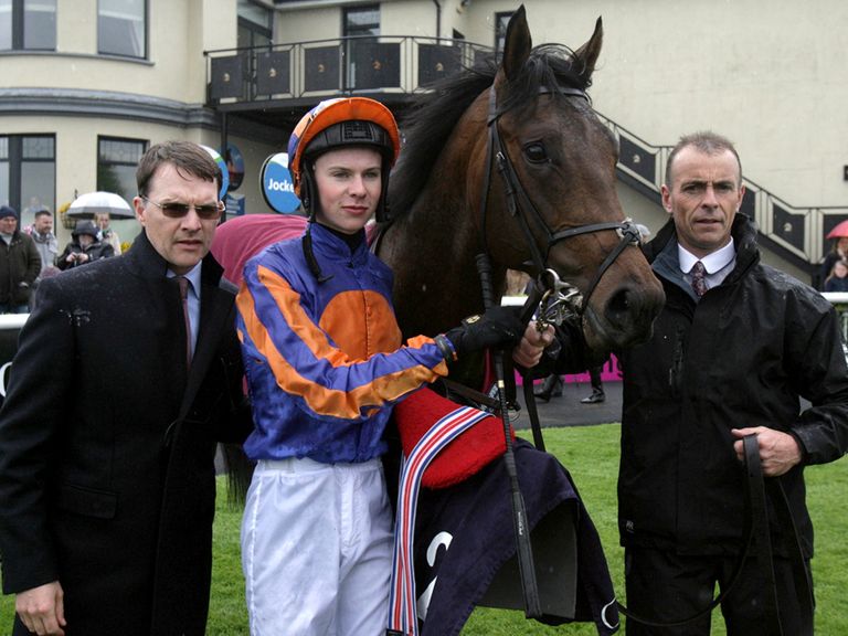 Aidan O'Brien (left) runs two in the Chester Vase