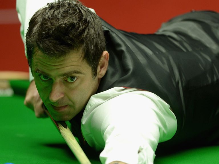 Ronnie O'Sullivan has the lead in Sheffield heading into the final day