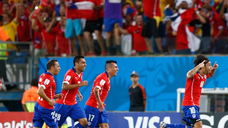 Jorge Valdivia: Doubled Chile's advantage