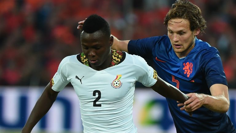 Samuel Inkoom: Being tracked by Everton and other clubs