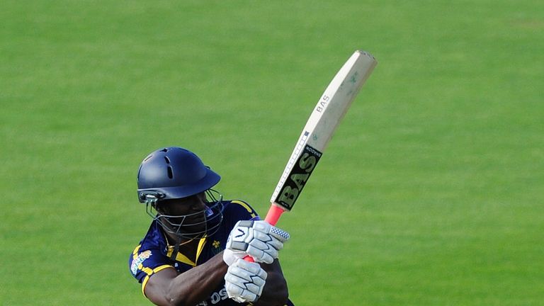 Darren Sammy: Failed in his bid to see Glamorgan to victory over Hampshire