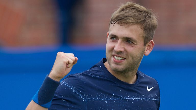 Dan Evans: Enjoys the chance to play in tournament on home soil