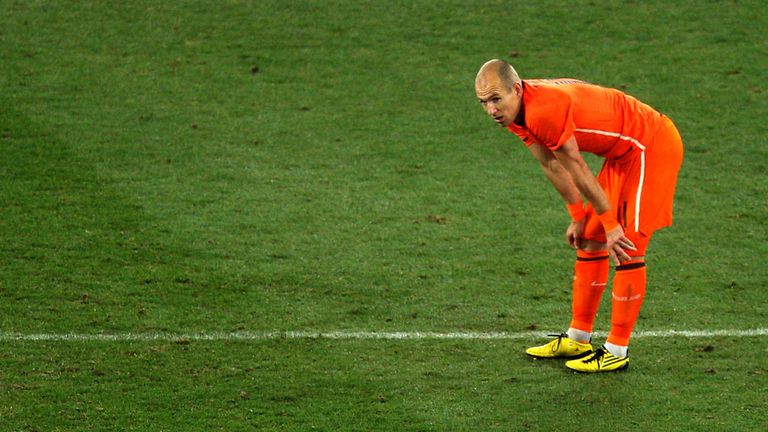 Arjen Robben: Unable to take his team into the final