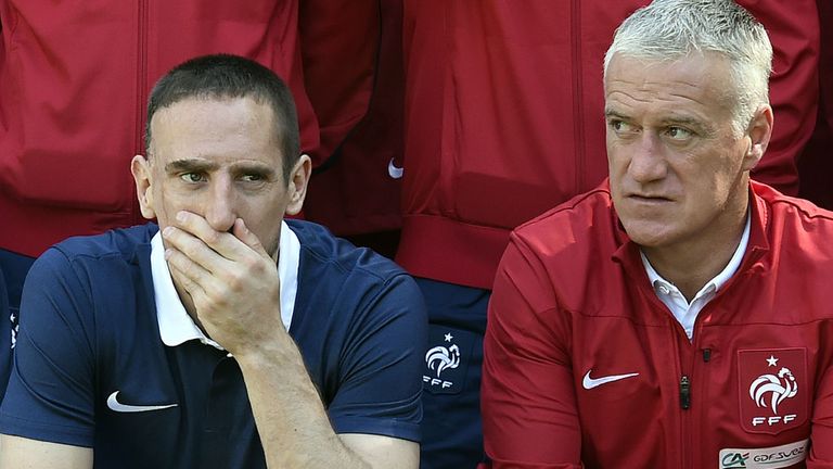 Franck Ribery: Out of France's World Cup squad