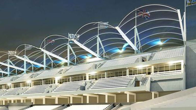 An artist's impression of plans for the redeveloped Headingley