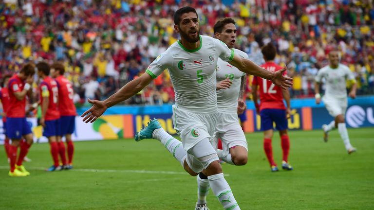 Rafik Halliche: Scored Algeria's second goal