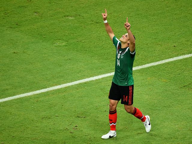 Javier Hernandez scored as Mexico won 3-1