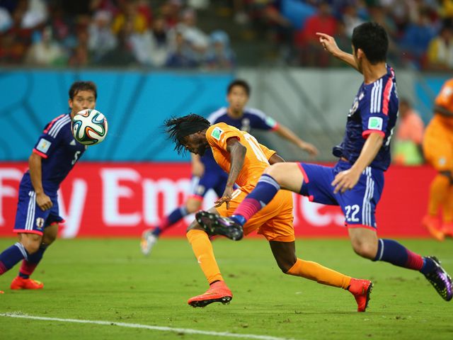 Gervinho scores Ivory Coast's winner