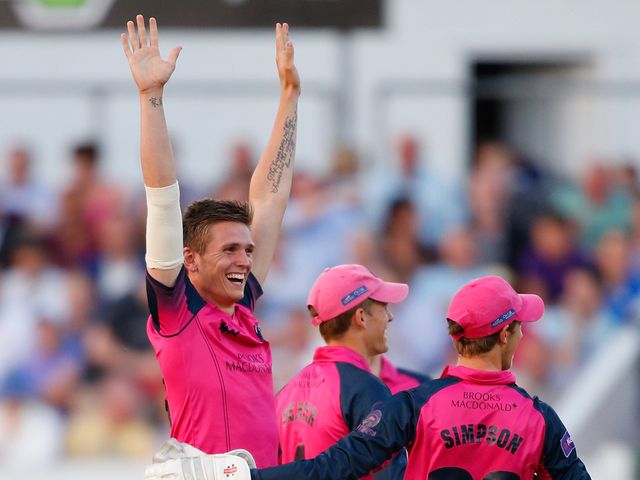 Harry Podmore: Wickets before the rain hit