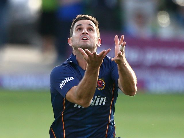 Ryan ten Doeschate: Took a fine caught-and-bowled wicket before hitting 47 for Essex