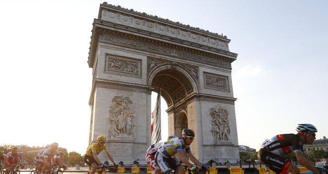 This year's Tour de France takes place from July 5-27
