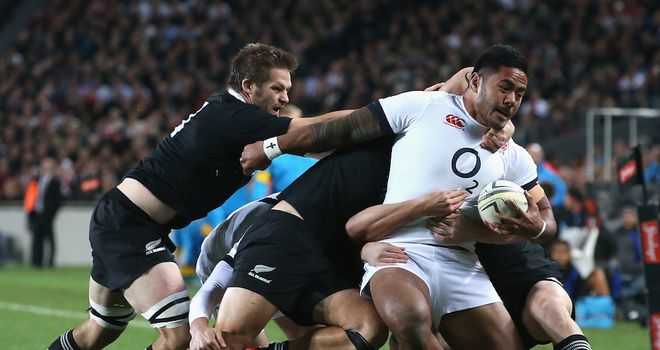 Tuilagi: Moved to wing to face All Blacks for a second time